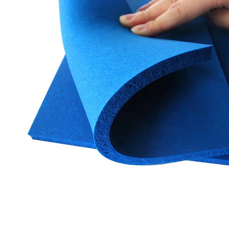 Manufacturer directly sale compressible can be tailored silicone foam sponge rubber sheet pad gaskets for heat press machine
