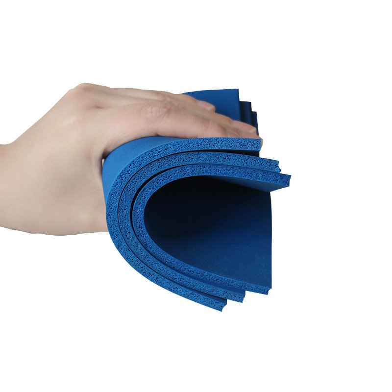 Manufacturer directly sale compressible can be tailored silicone foam sponge rubber sheet pad gaskets for heat press machine