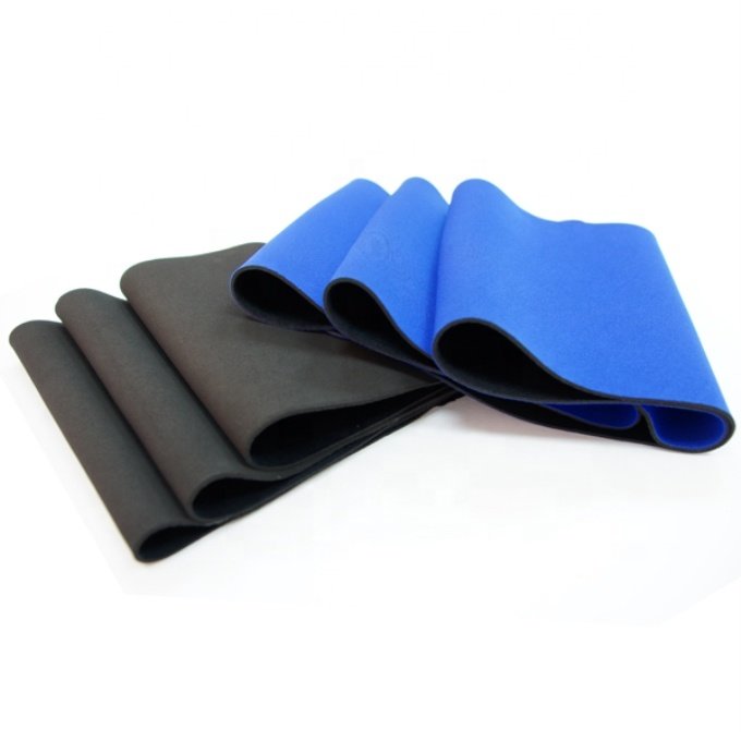 YIHENG Customized Colorful SBR CR Textil Neoprene Rubber Sheet 4mm Elastic Neoprene Fabric Rolls