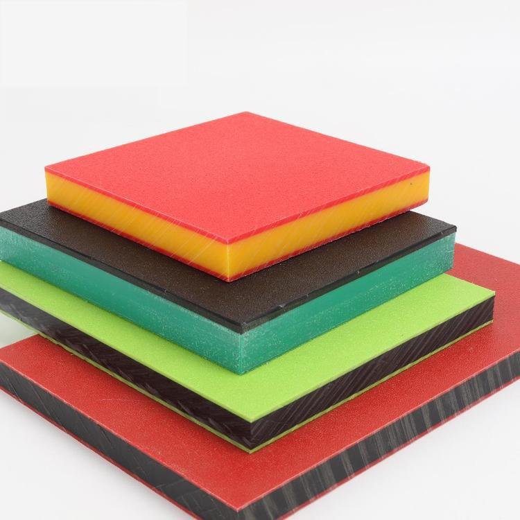 Orange Peel Surface HDPE Polyethylene Sheets For Children Playground/Orange Peel Textured HDPE Sheet With 3 Layers