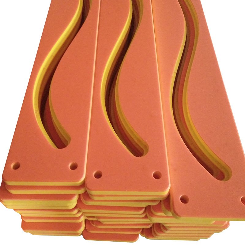 Orange Peel Surface HDPE Polyethylene Sheets For Children Playground/Orange Peel Textured HDPE Sheet With 3 Layers