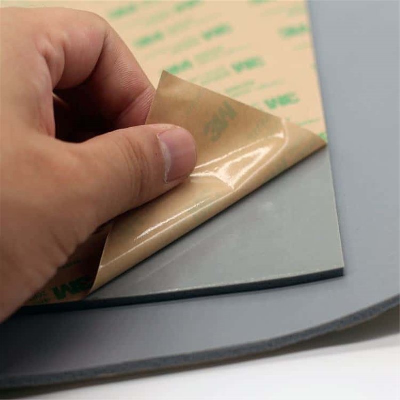 Electrically Insulating Thermal Conductive Silicone Pad Plastic Product for Efficient Battery Thermal Insulation