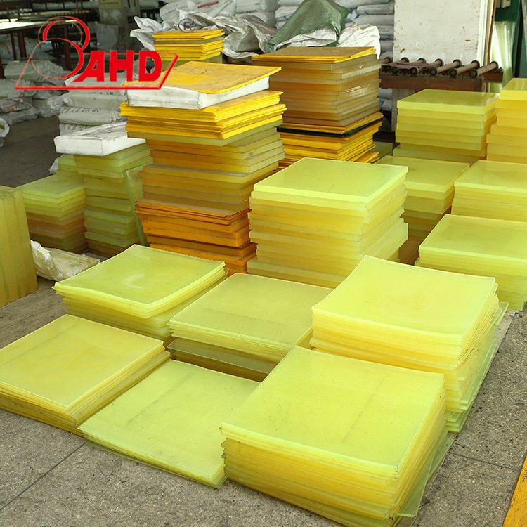 Factory wholesale Red PU rod polyurethane rubber sheet plastic