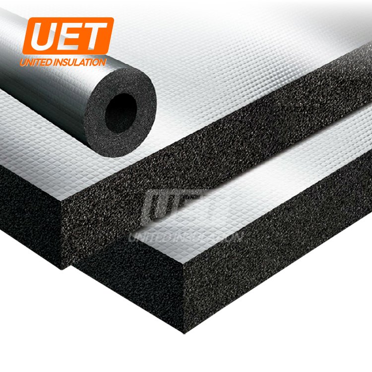 black color nbr/pvc rubber foam roll board panel