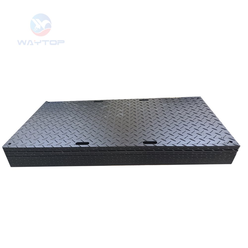 HDPE Interlocking Flooring 4*8 Ft Plastic Access Road Running Track Cover Heavy Duty Ground Protection Mats