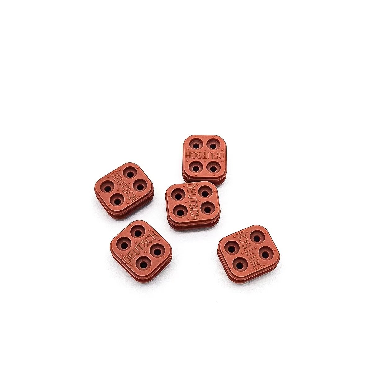 Silicone rubber sealed connectors, waterproof silicone connectors, rubber connector rubber connector core