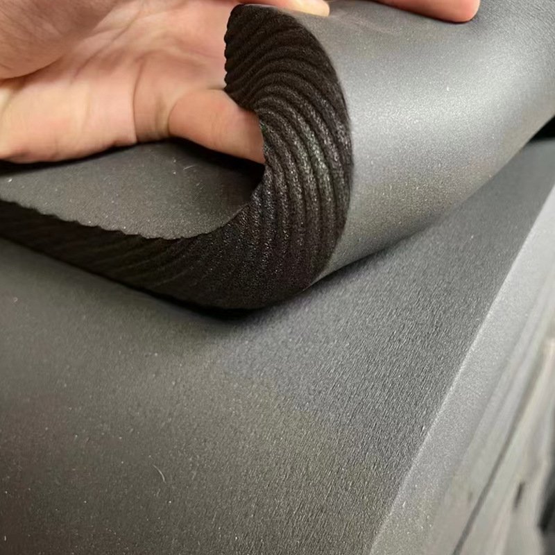 Quality Condenser Water Pipe Insulation Cryogenic Elastomeric Foam Rubber Thermal Insulation Sheet Roll