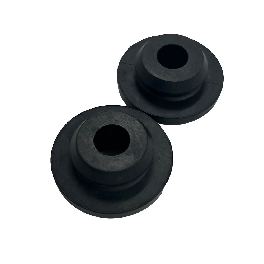 Round custom black pipe hole rubber plug