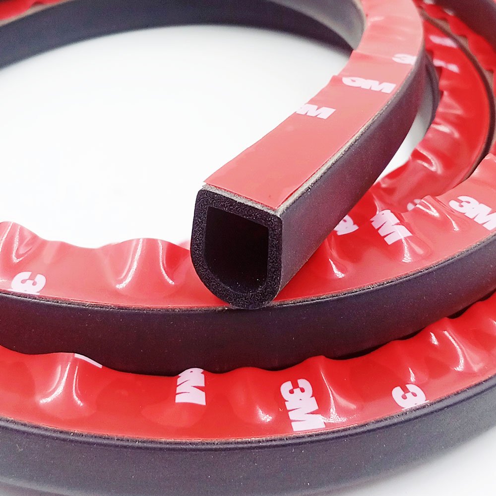 Premium Self-Adhesive EPDM Foam Window Seal Tape for Cars Waterproof Soundproof Dustproof Simple Installation