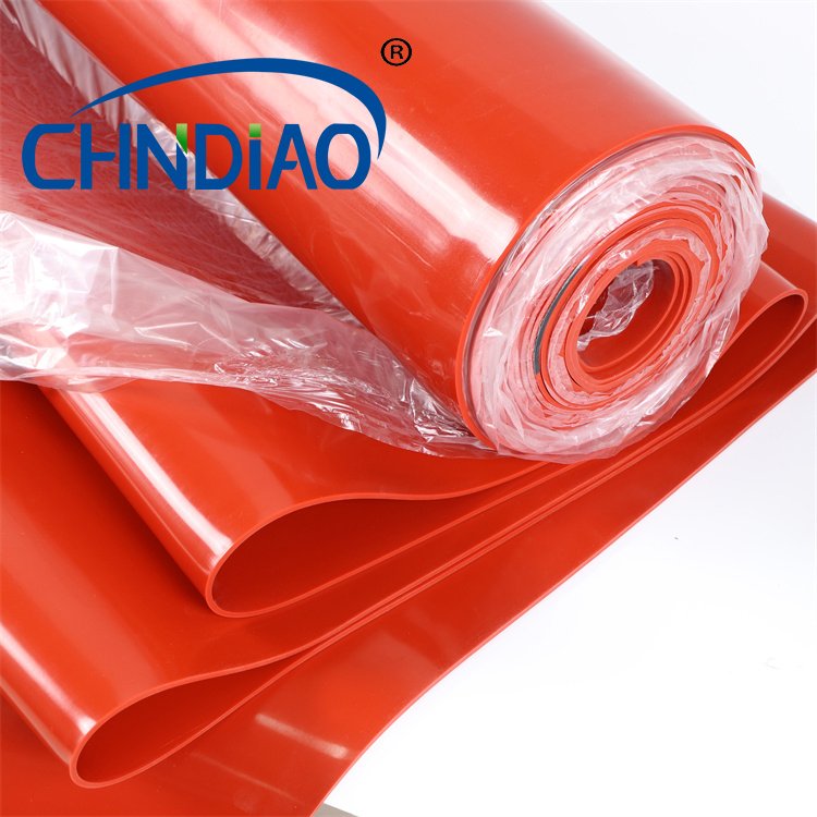 Heat resistant 40 50 60 shore a translucent 1m width silicone sheet for heat press machine