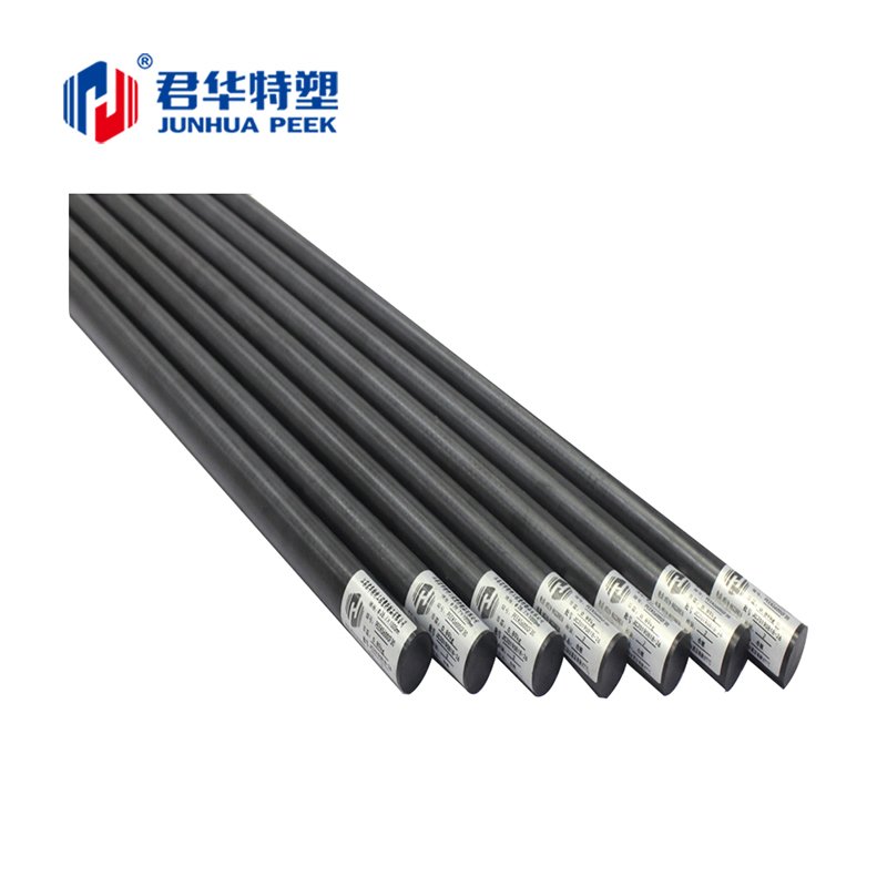 PEEK continuous extrusion rod filled with carbon fiber PTFE graphite