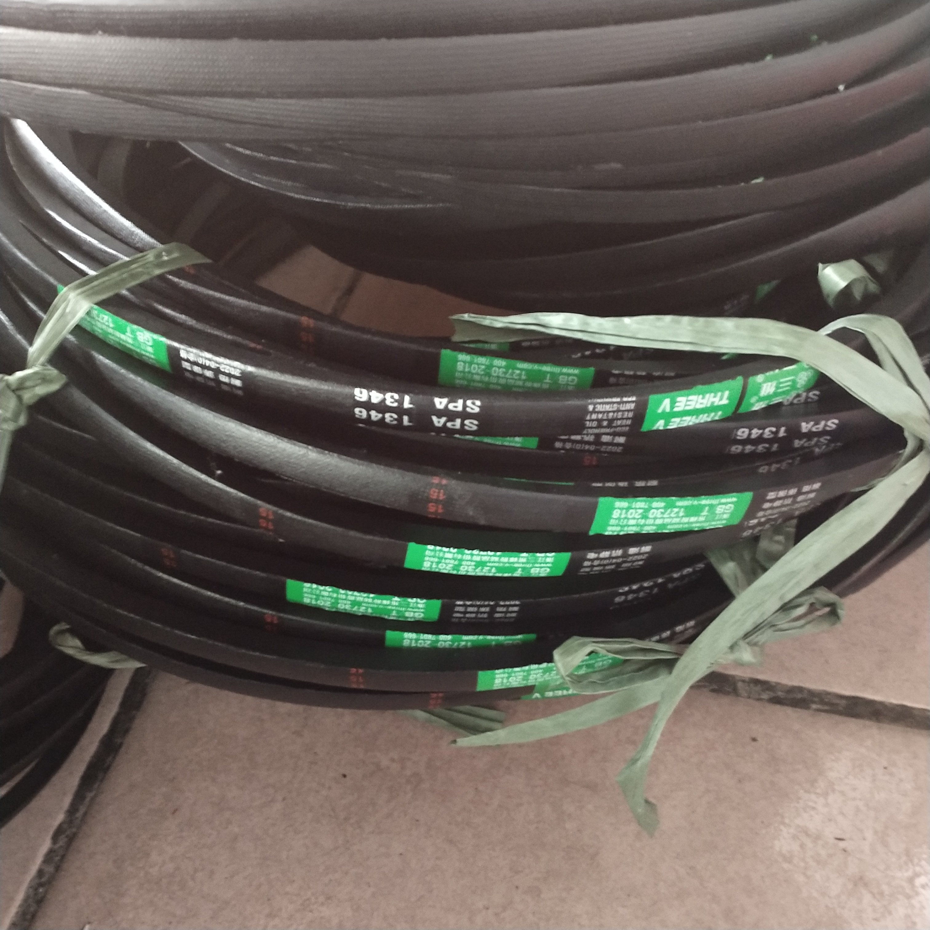 SPA Narrow V Blet THREE V Combine Harvest Rubber Belt Manufacture