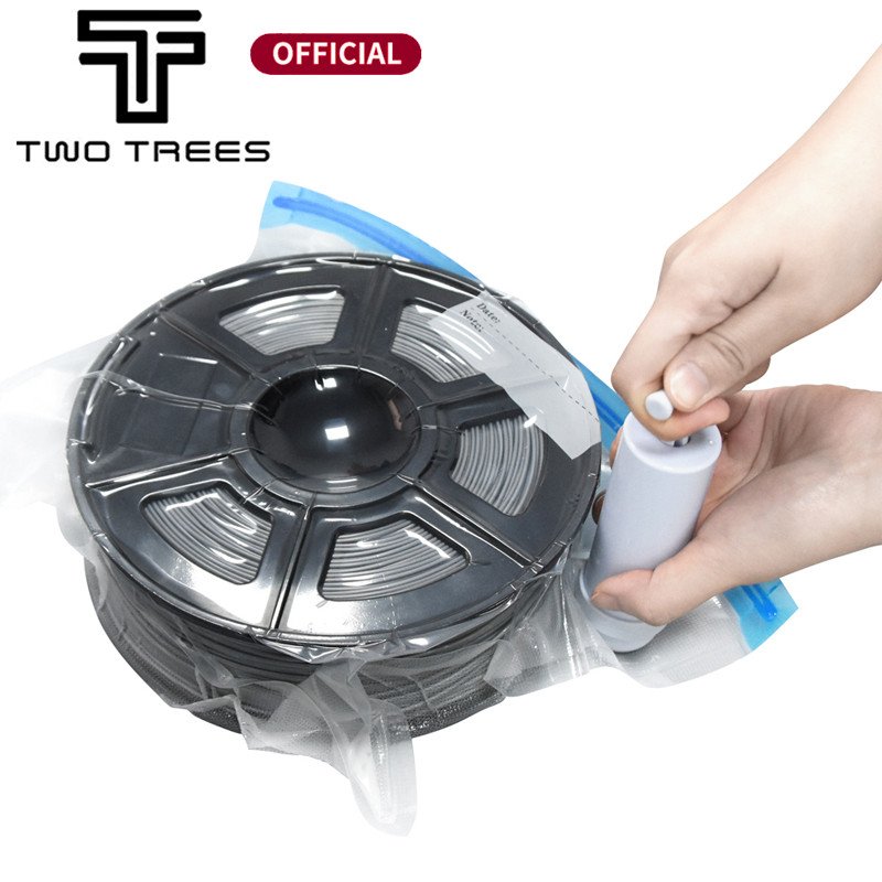TWOTREES 3d Printing Filament Storage Bag 1kg Filament Vacuum Bag Dryer Keep Dry Avoid Moisture For 3d Printer Filament