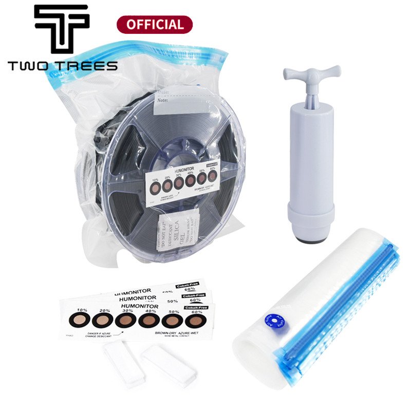 TWOTREES 3d Printing Filament Storage Bag 1kg Filament Vacuum Bag Dryer Keep Dry Avoid Moisture For 3d Printer Filament