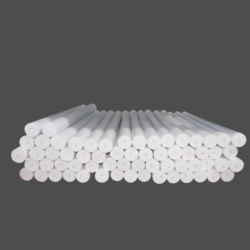 Plastic Rod PTFE Engineering Hard Plastic Bar Polytetrafluoride PTFEExtrusion Rods 5-500 mm Moulding Rod