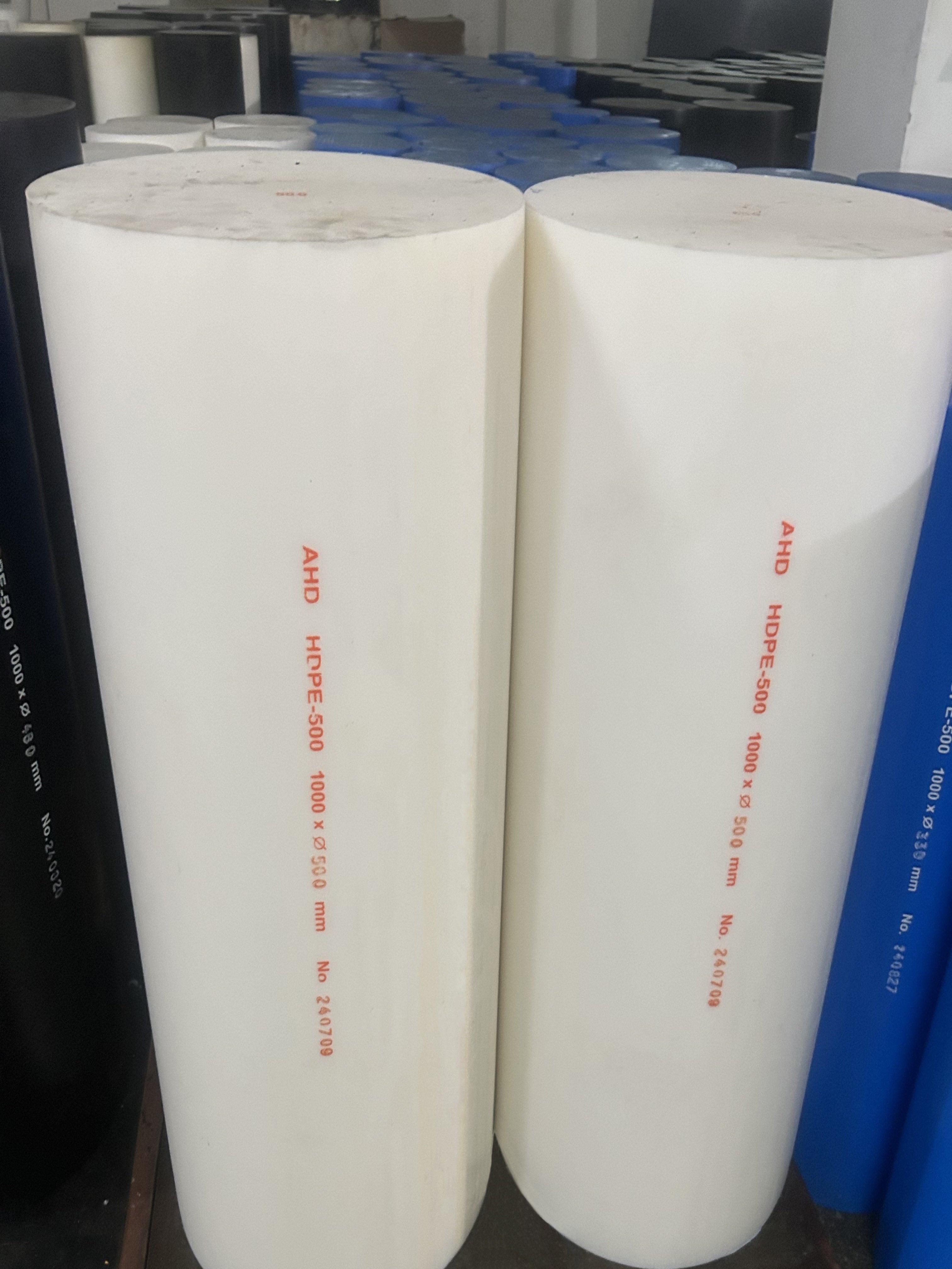 20mm 30mm 40mm 50mm 100mm 150mm 200mm Food Contact HDPE PE Polyethylene Extrusion Rod