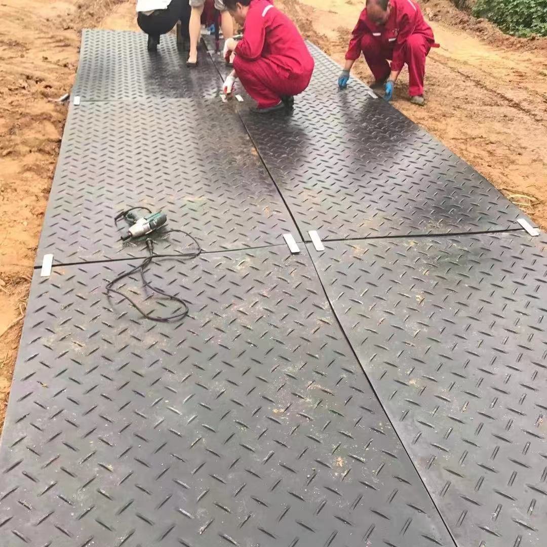 high load ground mat for huge construction flooring mat pe sheet turf protection flooring