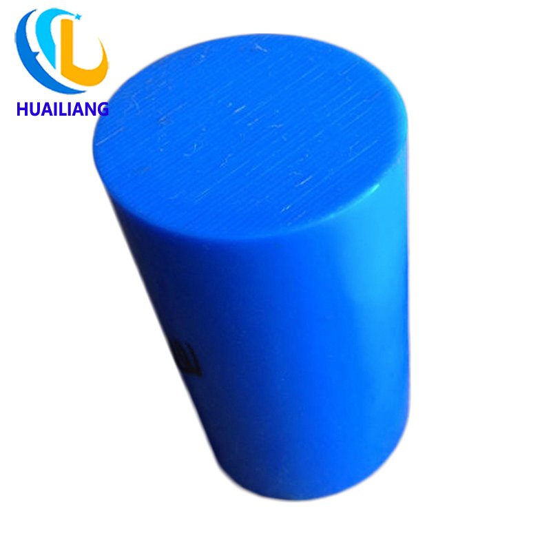 Solid flexible White or Black High Hardness Nylon Polyamide Material PA6 Nylon Rod
