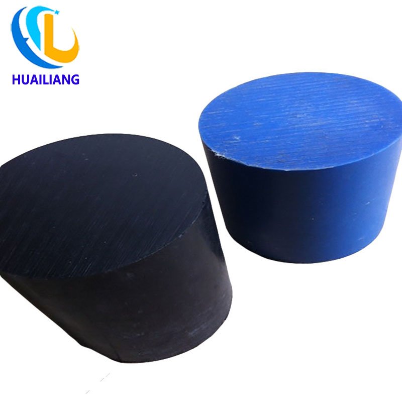 Solid flexible White or Black High Hardness Nylon Polyamide Material PA6 Nylon Rod