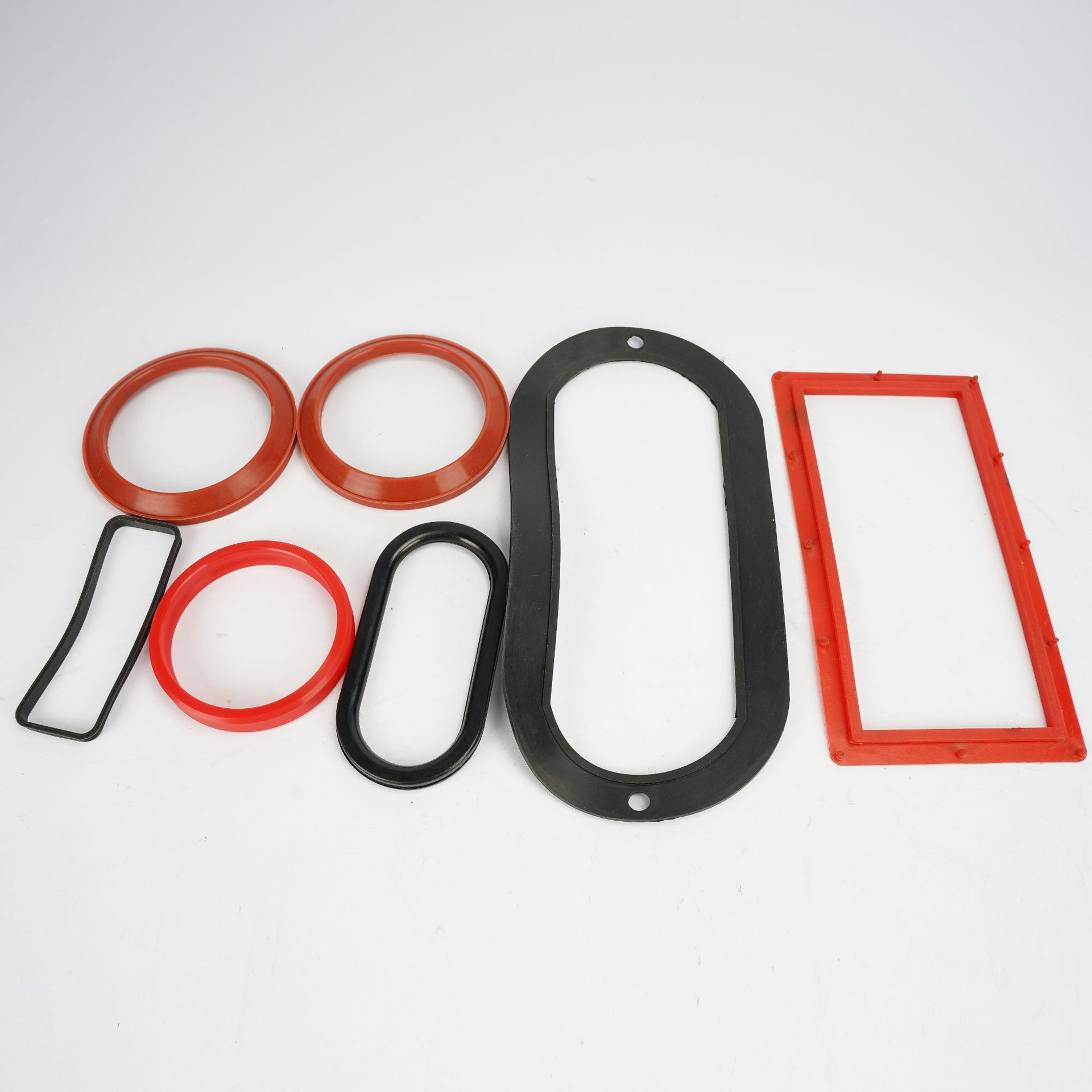 Custom Rectangular Round Rubber Gasket Seal Molded NBR EPDM FKM Seal Gasket