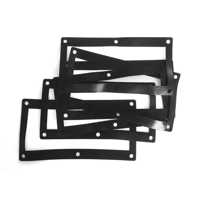 Custom Rectangular Round Rubber Gasket Seal Molded NBR EPDM FKM Seal Gasket