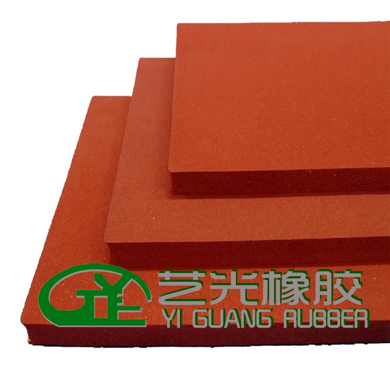 Soft Silicone Rubber Sheet Sponge Silicone Foam Pad