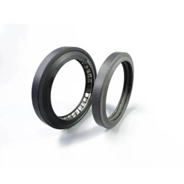 PTFE spring energized seal, spring face mechanical rod seal