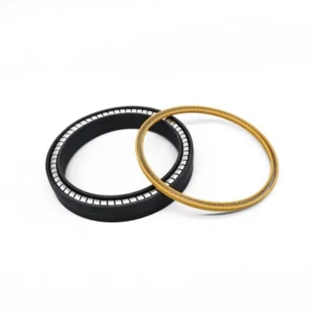 PTFE spring energized seal, spring face mechanical rod seal