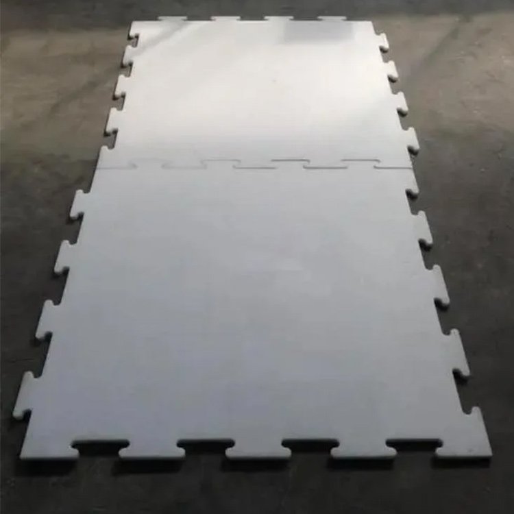 ZSPE uhmwpe synthetic ice hockey rink plastic skating rink floor tile synthetic ice skating panels artificial ice tiles