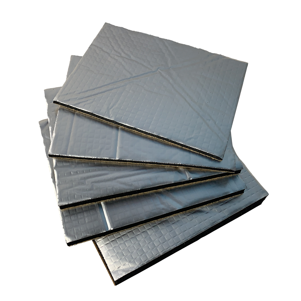 rubber foam thickness 30mm astm rubber sheet for hvac application sponge roll with aluminum foil facing