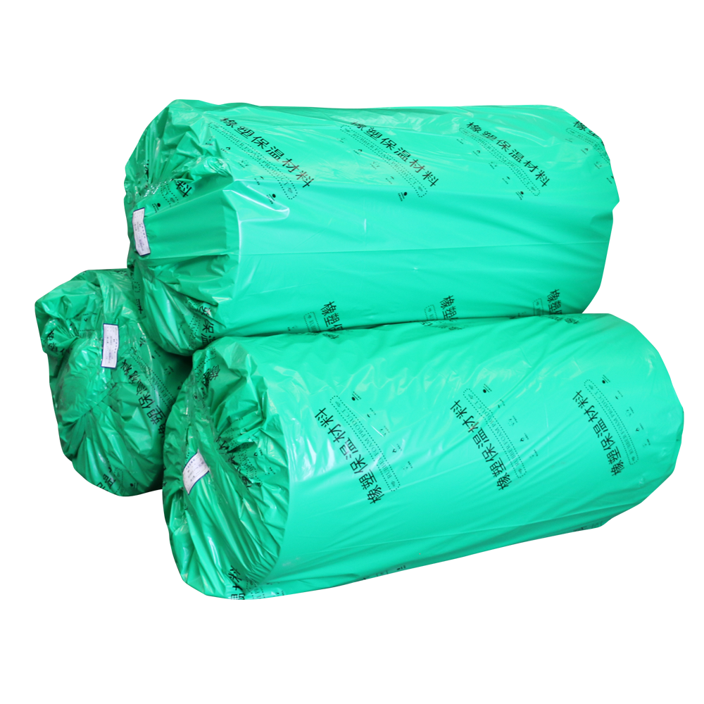 rubber foam thickness 30mm astm rubber sheet for hvac application sponge roll with aluminum foil facing
