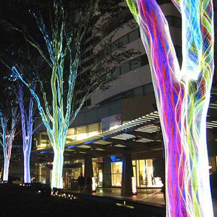 Twinkle LED Fiber Optic Mesh Lights - Fibre Optical Fabric Netting Kits for Home Star Ceiling Trees Ambient Lighting Decorations