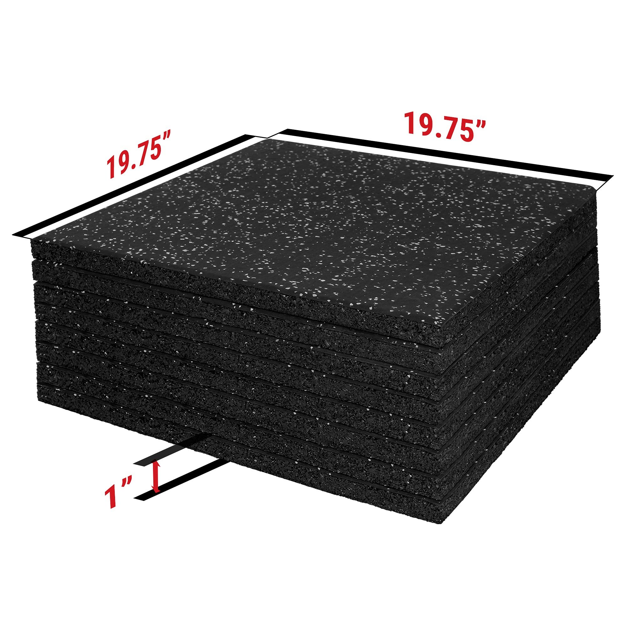 Gym rubber floor mat shock mat indoor floor mat for sound insulation of treadmills