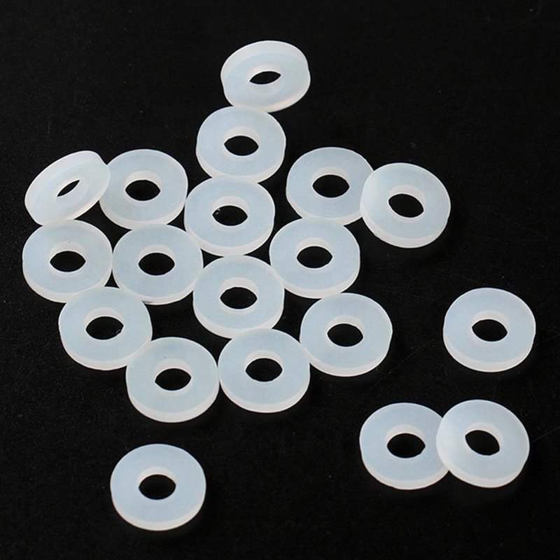 Regular Wide Mouth Silicone Sealing Rings Gaskets for Leak Proof 1mm 2mm 3mm