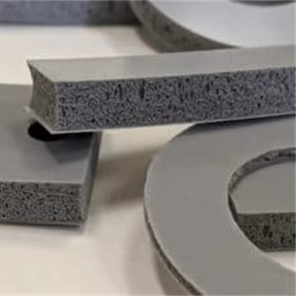 High-Performance Silicone Cloth Insulation Gasket: Foam-Enhanced Sheet for Battery Pack Holders