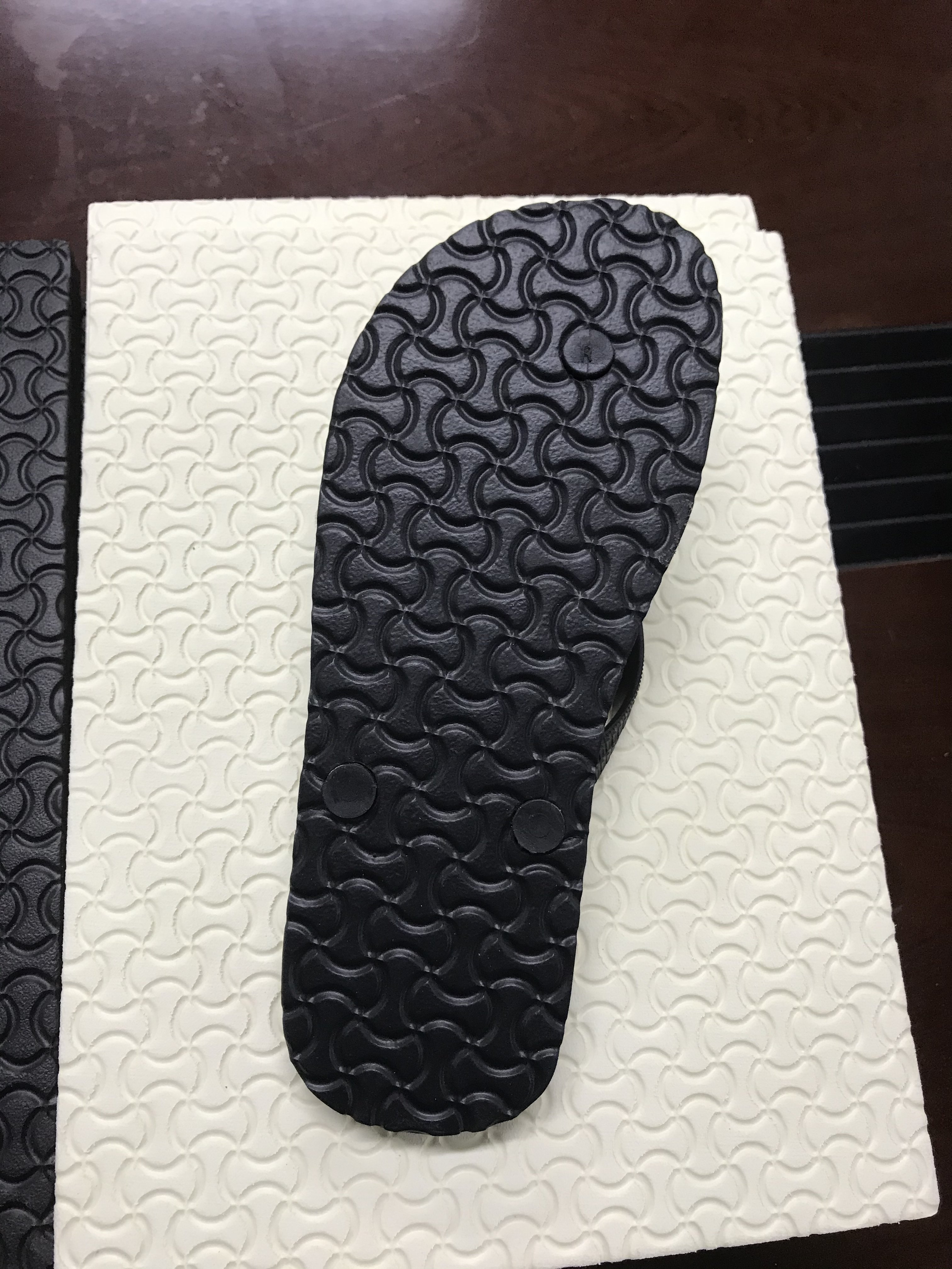 manufacture EVA foam rubber material sheets for shoe soles slippers flip flop sandals making