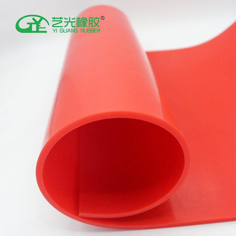 Hot sale silicone rubber roll thickness5 mm with closed cell fire resistant silicone rubber sheet for sealing