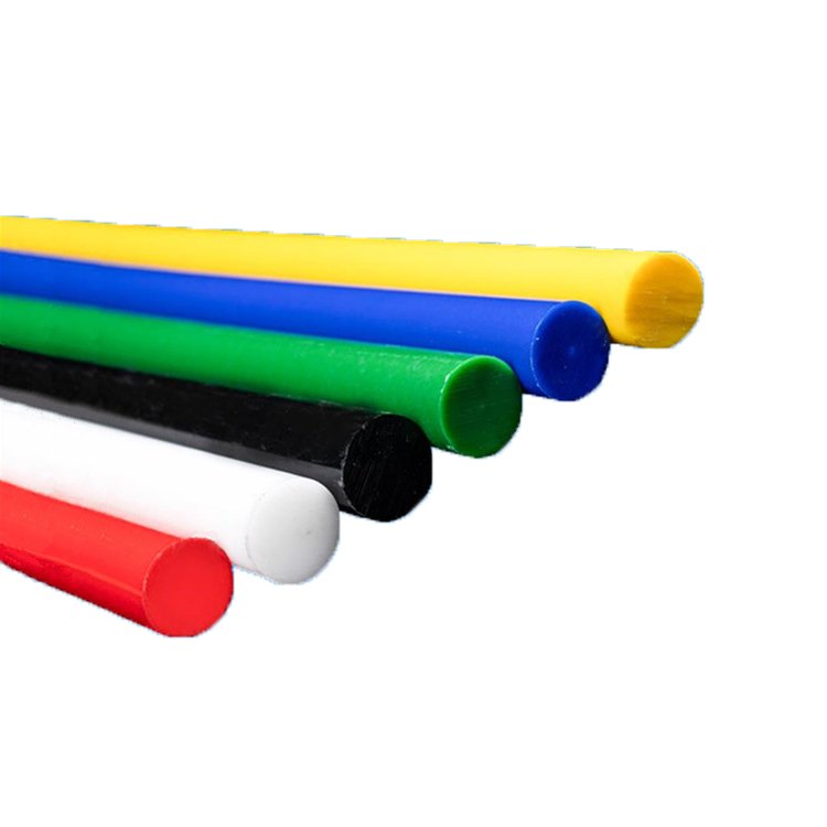 High Density Natural Polyethylene Extruded Plastic Solid Uhmwpe Bar Uhmw Rod Hdpe Pe Rod