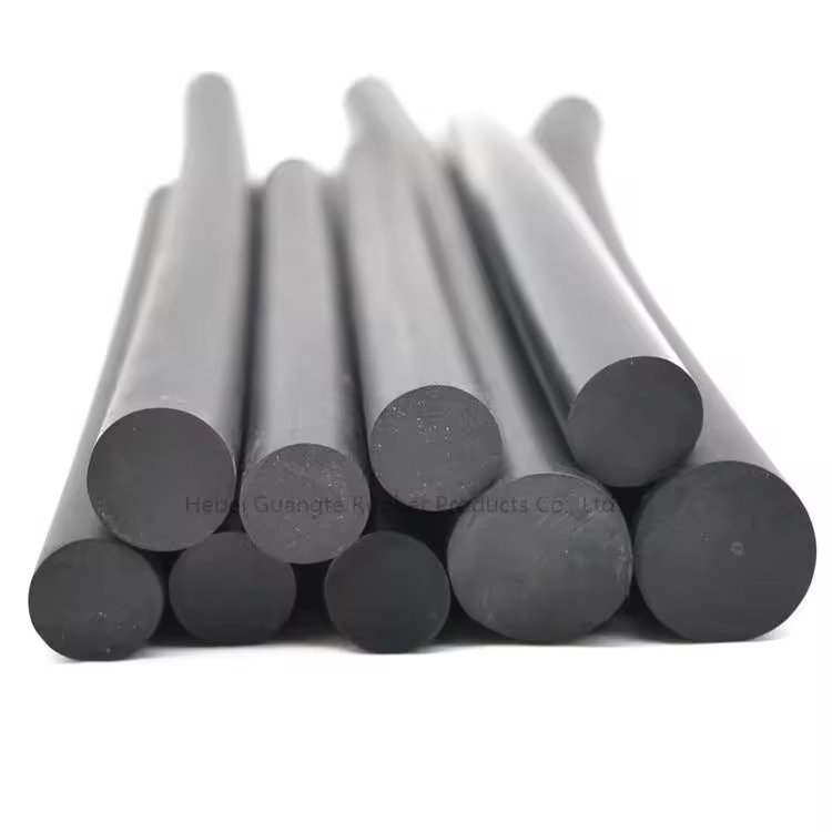 EPDM/NBR/PVC/silicon foam sealing strip sponge rubber cord extruded black round rubber strips 4 5 6 8 10 12 14 15 16 20mm