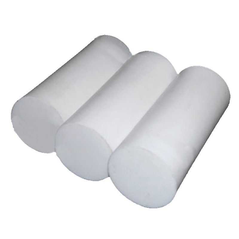 Custom Heat Resistant Plastic Products Precision Machining 100% Virgin Solid Plastic PTFE Rod