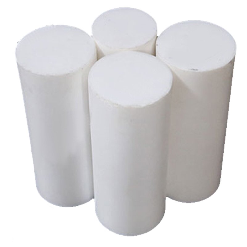 Custom Heat Resistant Plastic Products Precision Machining 100% Virgin Solid Plastic PTFE Rod