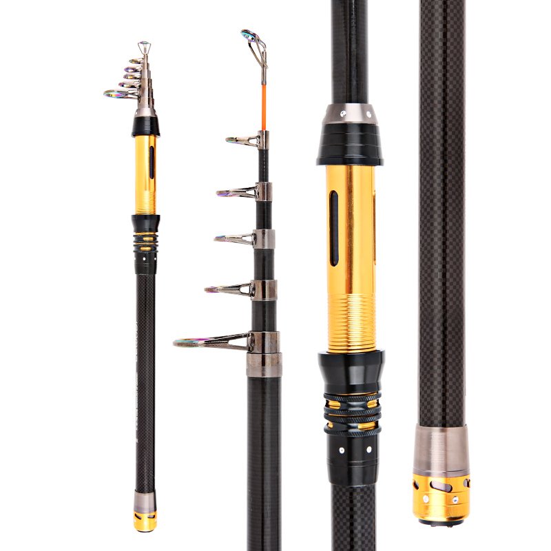 Top Sale Various Color Plastic Carp Fishing Tackle Bait Ice Fishing Rod Poles