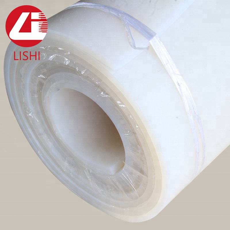Heat Resistant Transparent white Silicon Rubber Sheet Roll