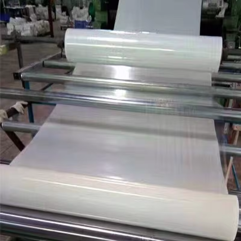 Best selling 0.1mm 0.2mm transparent smooth surface soft silicone rubber sheeting roll