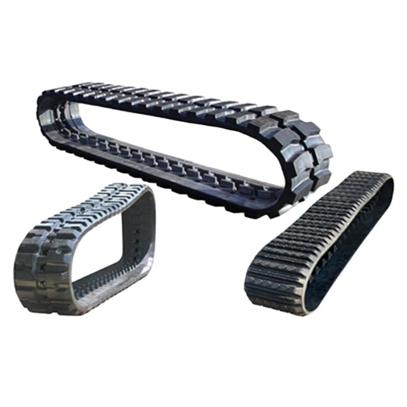 Hitachi ZX50 rubber track ZX55 excavator rubber track pads 400X72.5X76