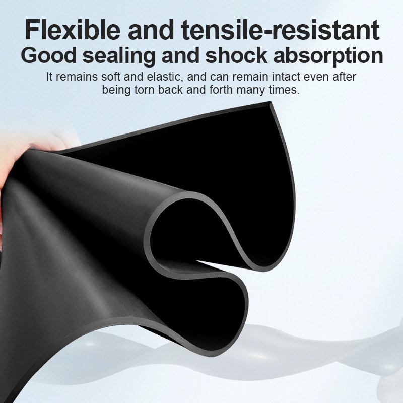 FKM FPM fluoroelastomer FKM rubber sheet 100% pure fluororubber black 70 hard chloroprene rubber sheet gasket plate roll