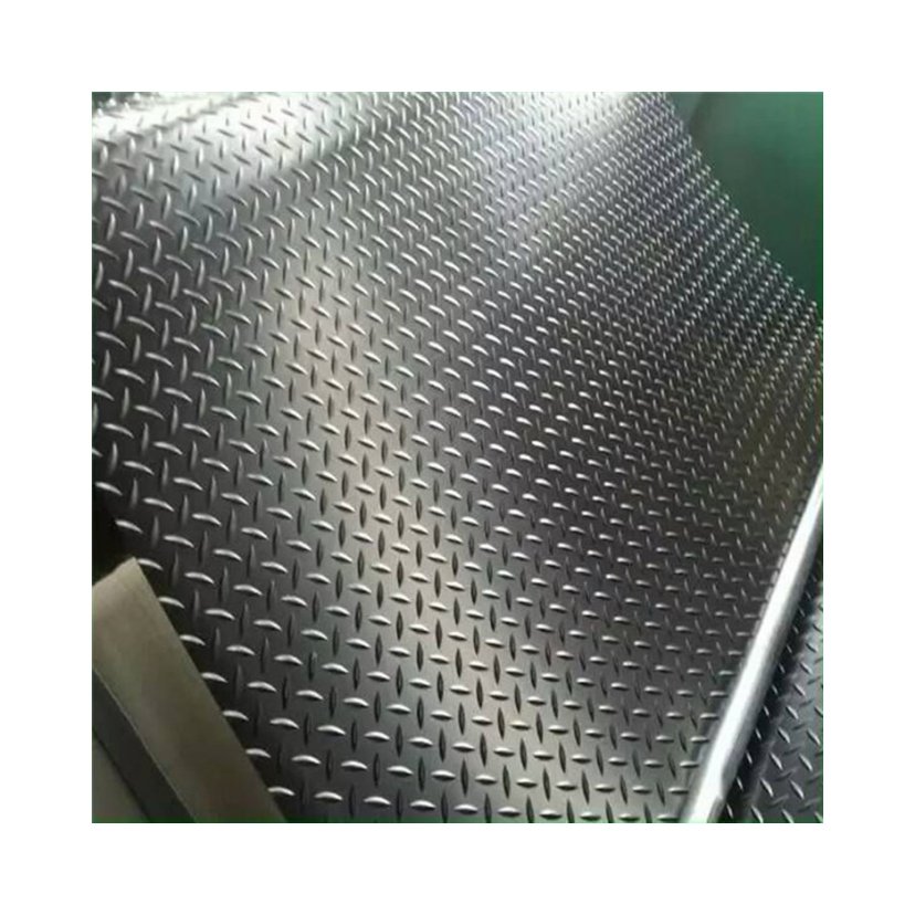 Anti Slip Diamond Willow Leaf Rubber Flooring Sheet Mat for Car