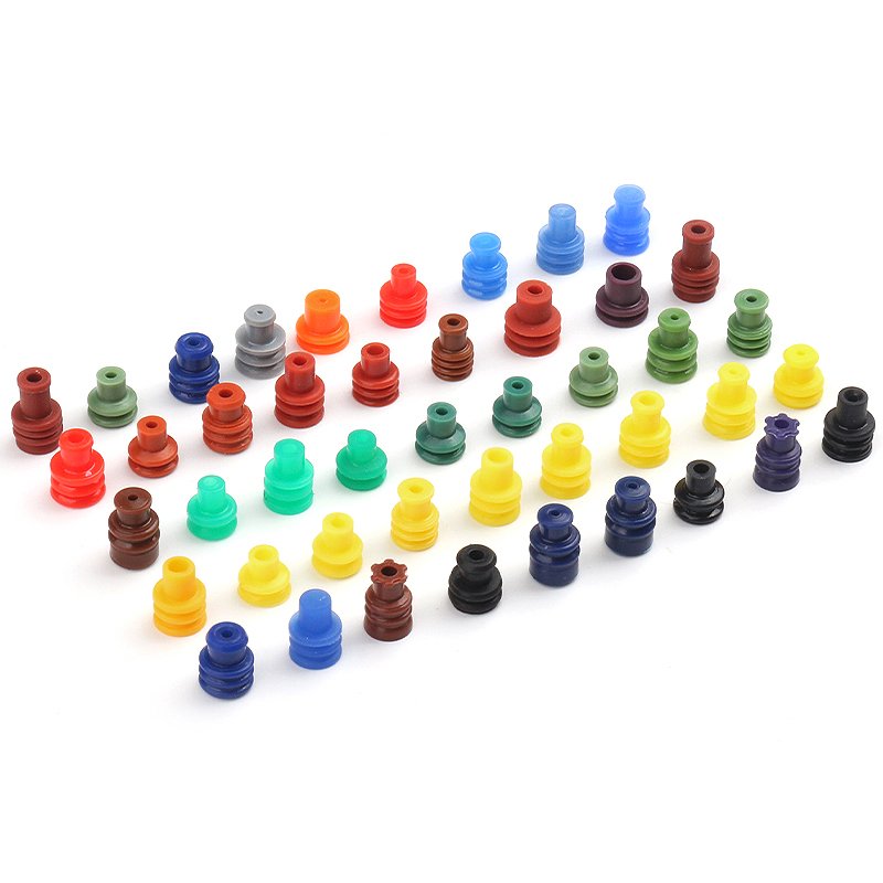 High Quality Custom Silicone Rubber Cable Sealing Insert Wire Seal Plug