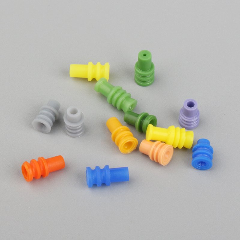 High Quality Custom Silicone Rubber Cable Sealing Insert Wire Seal Plug