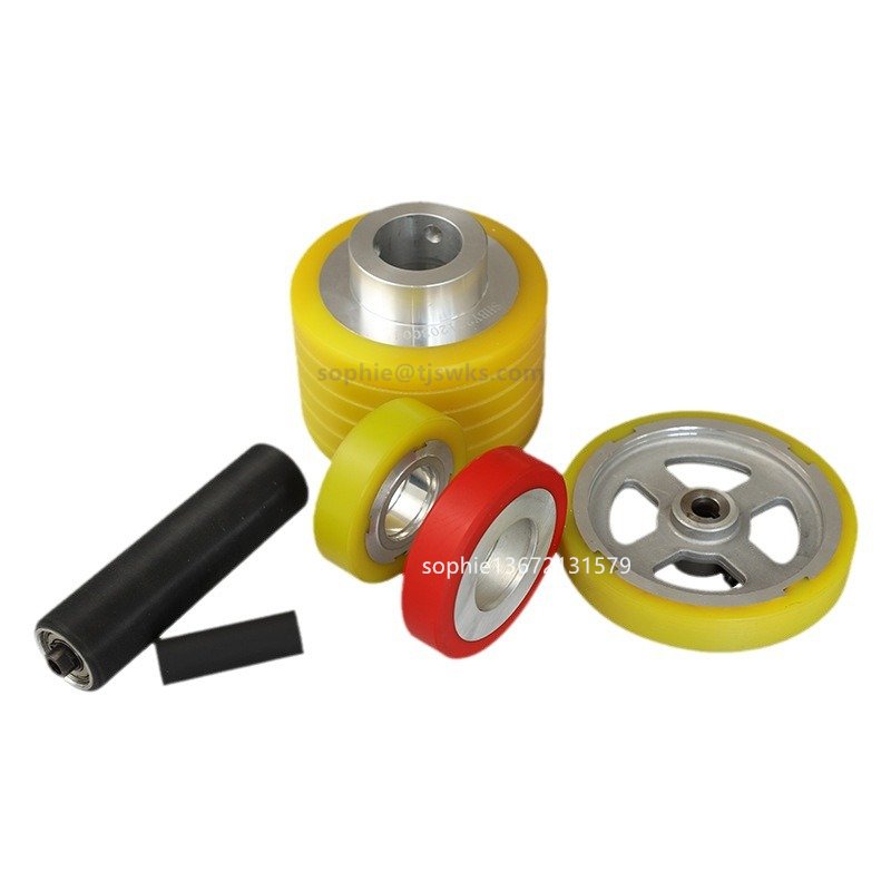 China Manufacturer High Quality Wear resistant and High-Temperature Resistant Industrial Polyurethane Rubber roller